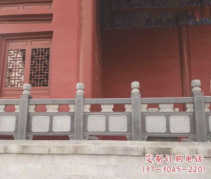贵州园林仿古石栏板景观石雕 (8)