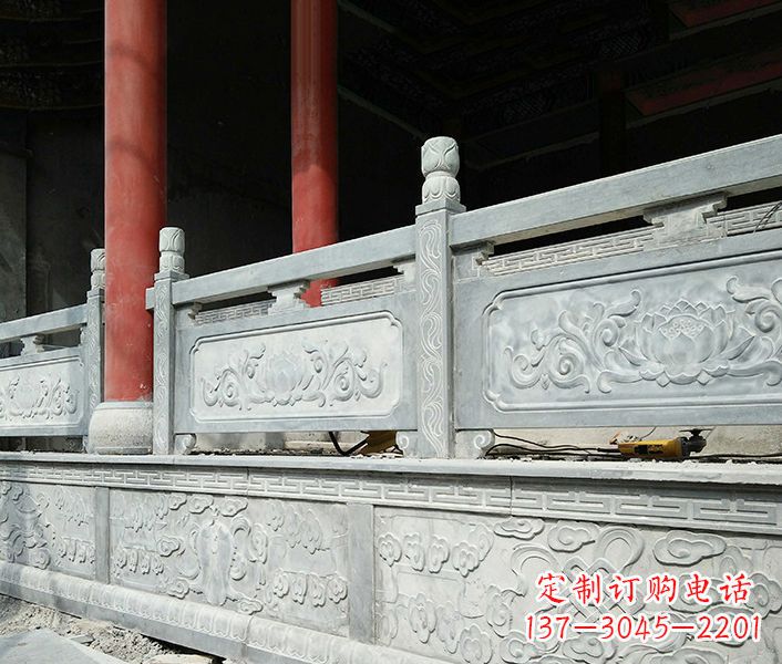 贵州园林仿古石栏板景观石雕_1 (3)
