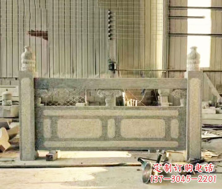 贵州园林仿古石栏板景观石雕_2 (2)