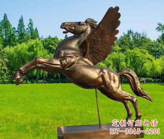 贵州园林飞马铜雕