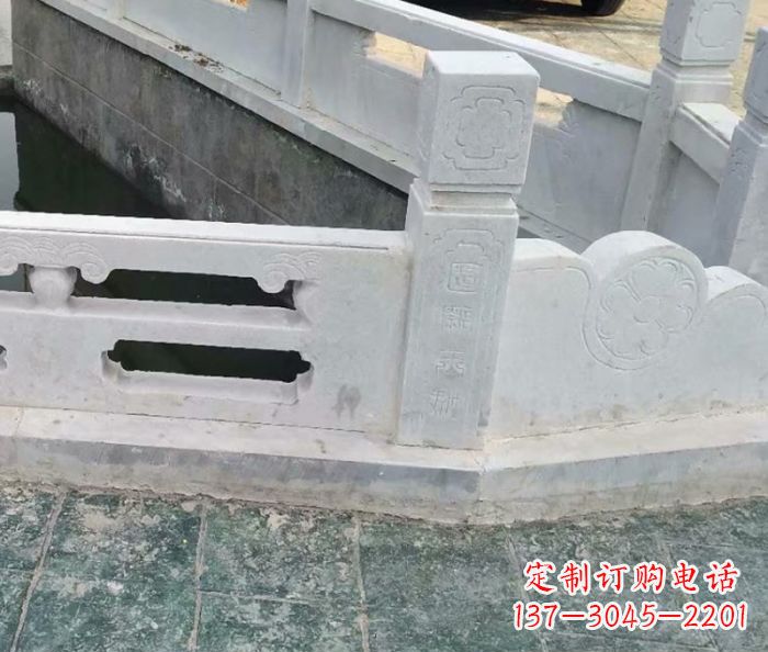 贵州园林景观大理石栏板雕塑 (7)