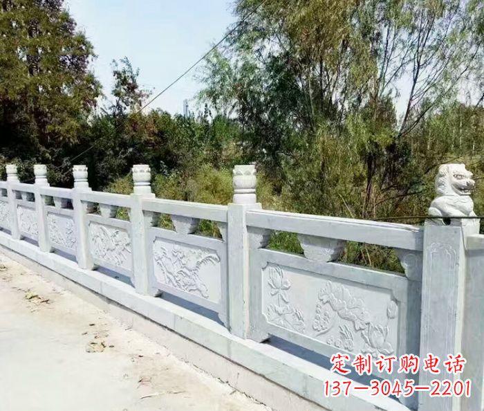 贵州园林景观大理石栏板石雕_1