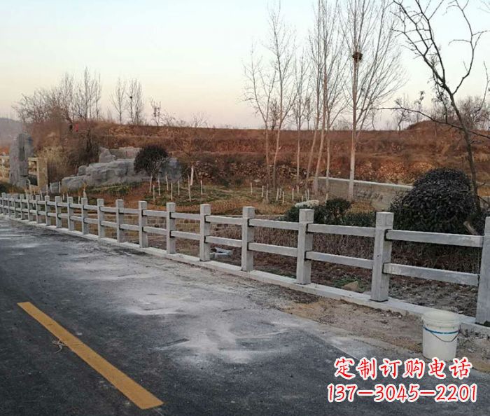 贵州园林景观大理石栏杆石雕 (2)