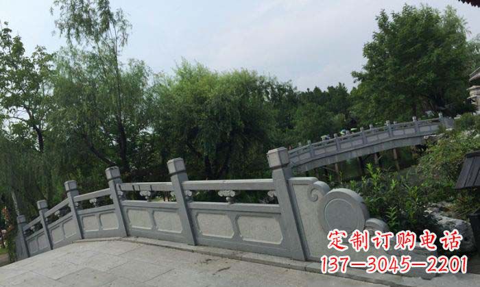 贵州园林景观东林桥石栏板