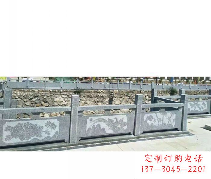 贵州园林景观仿古石雕栏板 (5)