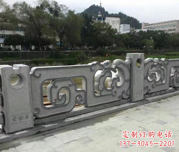 贵州园林景观仿古石雕栏板_1