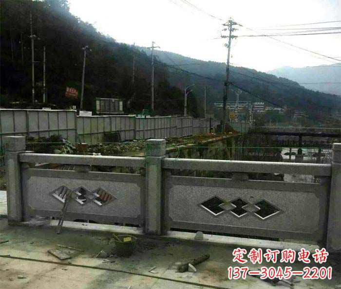 贵州园林景观仿古石浮雕栏板 (2)