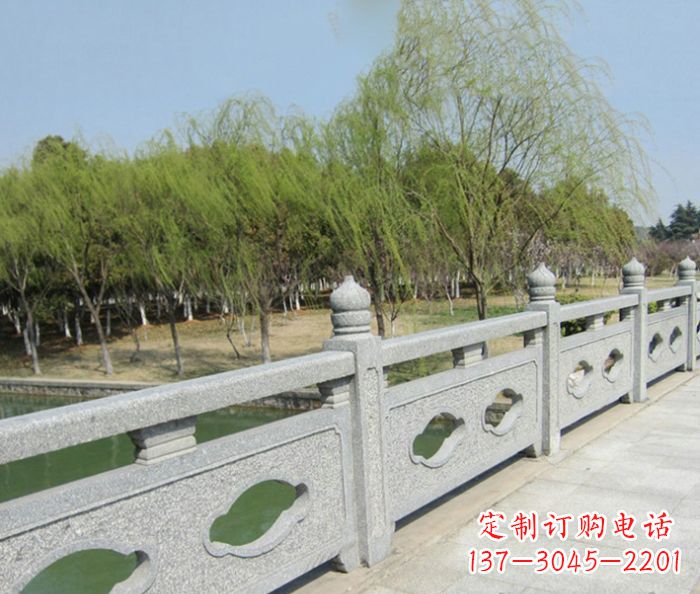 贵州园林景观真山桥石雕栏板