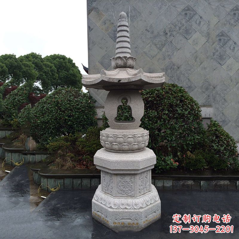 贵州园林石雕灯笼