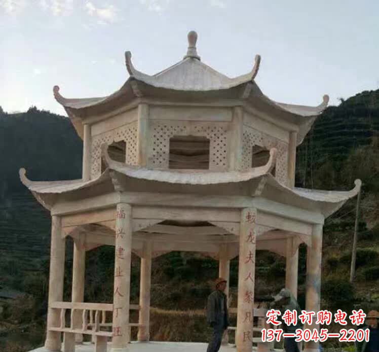 贵州园林石雕凉亭