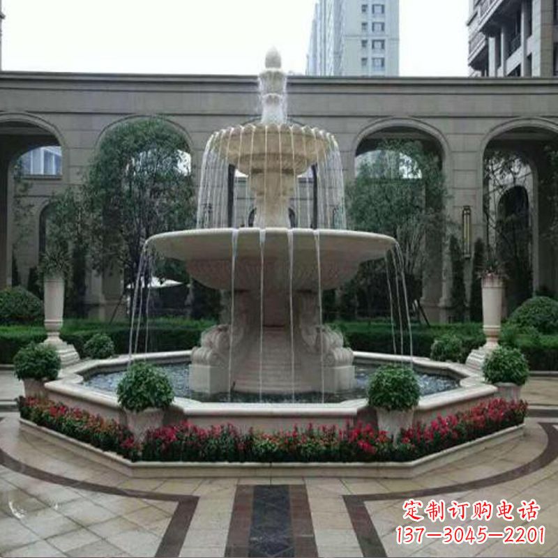 贵州园林石雕喷泉雕塑