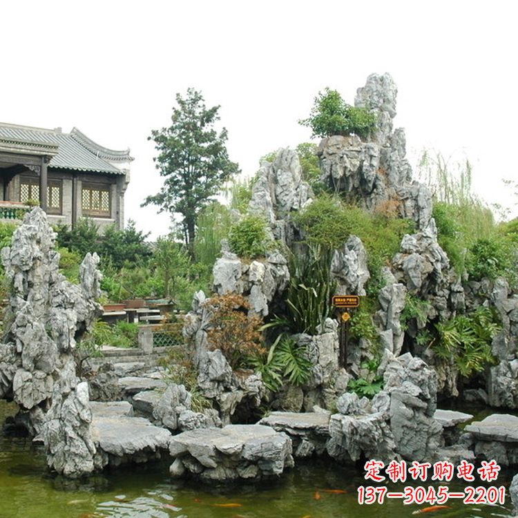 贵州园林庭院奇石假山