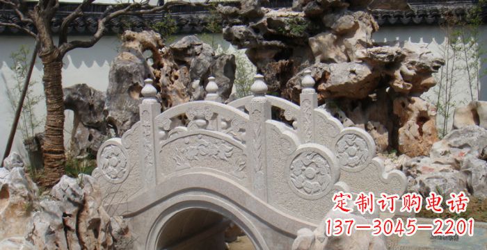 贵州园林小型石拱桥