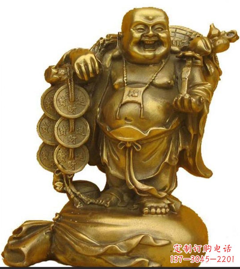 贵州招财弥勒佛铜雕