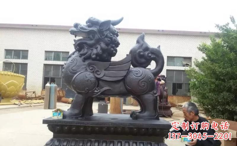 贵州招财神兽貔貅铜雕