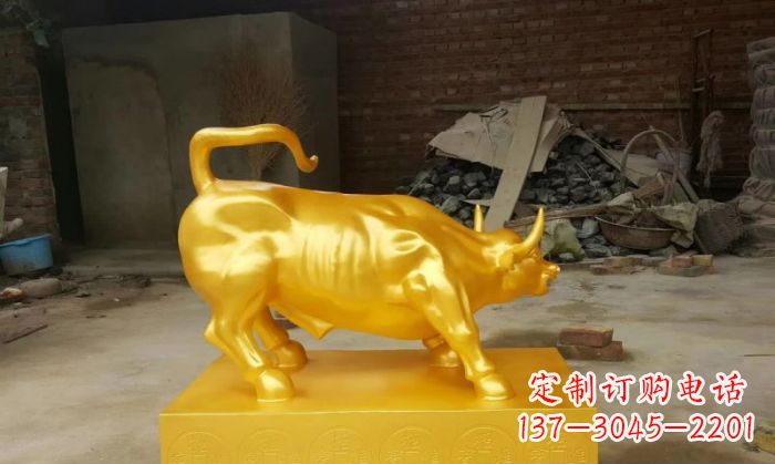贵州招财铜牛雕塑 (2)