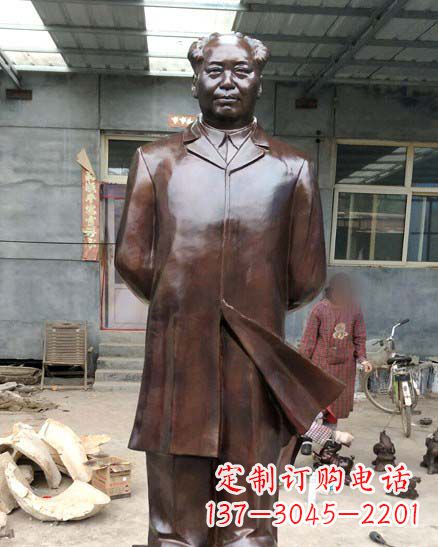 贵州中国伟人毛泽东铜像