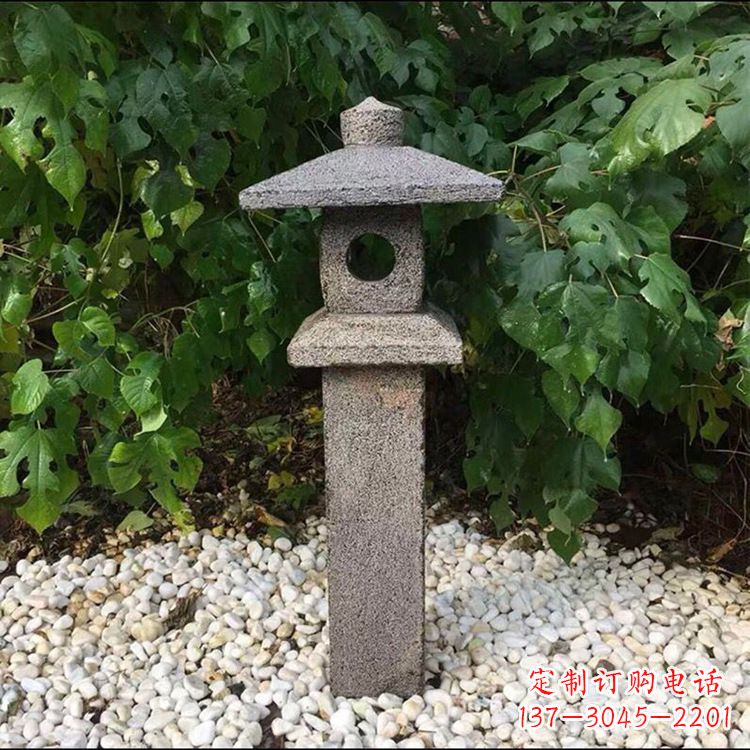 贵州中式复古园林石灯