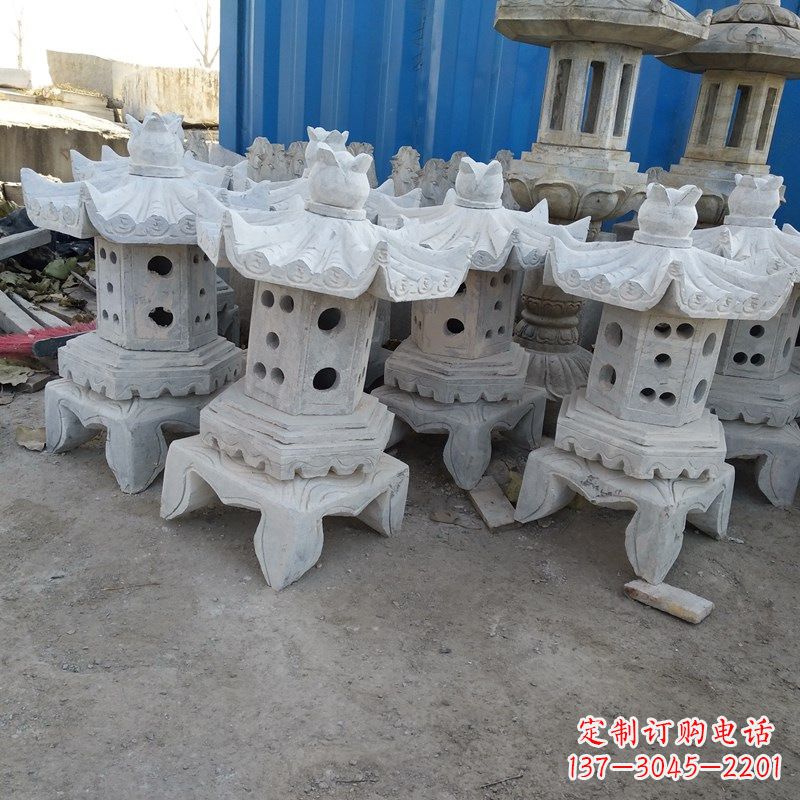 贵州中式古代石灯笼