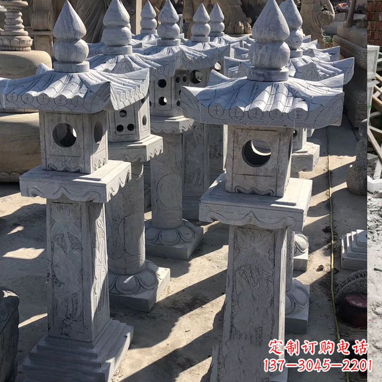 贵州中式汉代石雕灯笼