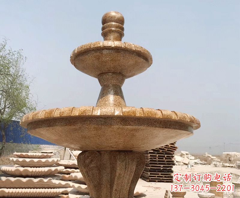 贵州中式石雕喷泉