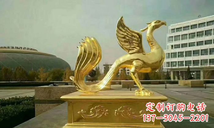 贵州朱雀铜雕