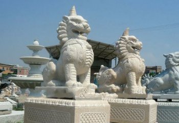 贵州獬豸 石雕 独角兽-法院大门神兽雕塑