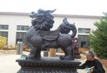 贵州招财神兽貔貅铜雕 