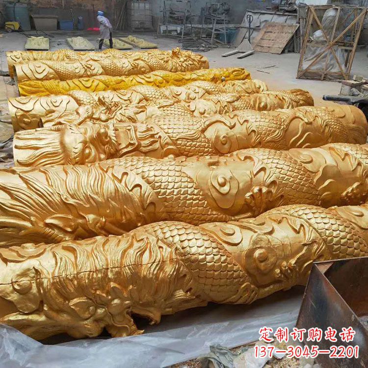 贵州铸铜龙柱