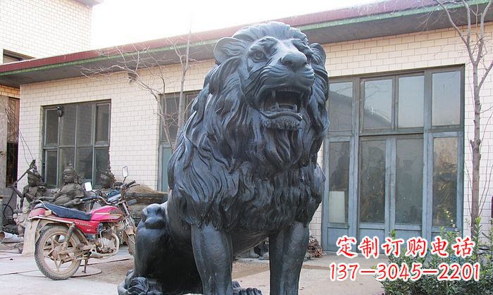 贵州铸铜狮子铜雕