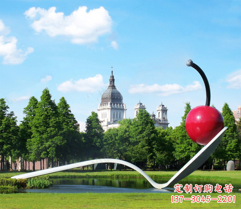 贵州水果雕塑不锈钢