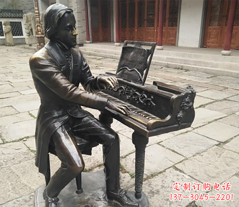贵州铜雕钢琴