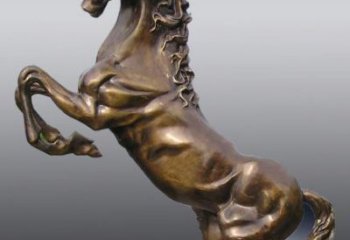贵州铸铜工艺-马雕塑