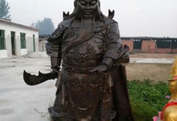 贵州铸铜关公像铜雕