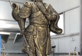贵州铸铜关公雕塑