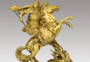 贵州铸铜骑马关公