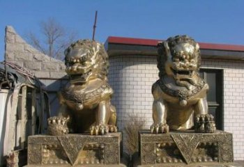贵州铸铜狮子雕塑