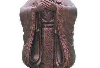 贵州紫铜孔子像